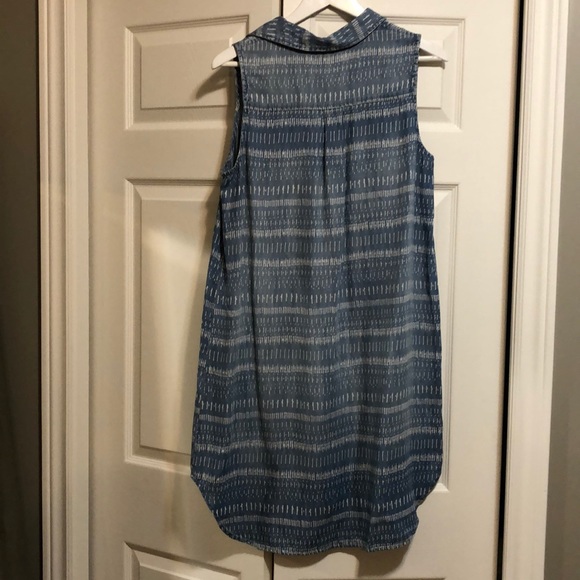 Dex patterned denim look dress - Picture 4 of 5